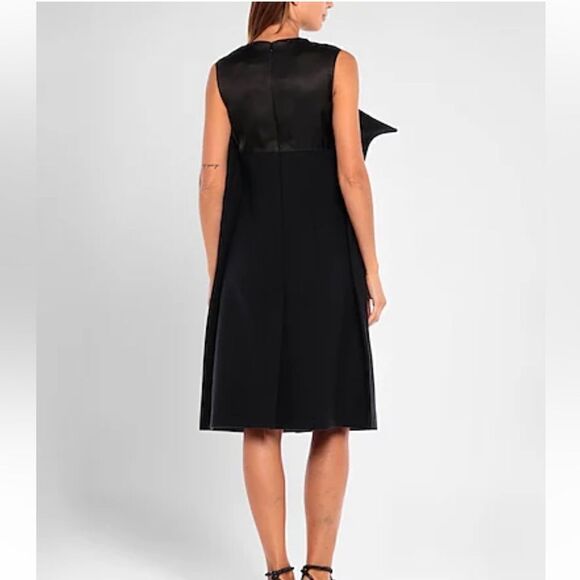 NWT Maison Margiela wool blend pocket dress in black size EU 42(US 10) - Picture 3 of 16
